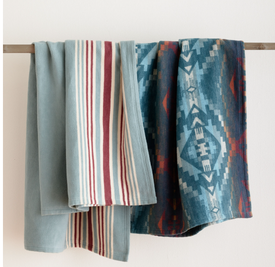 Pendleton Organic Cotton Blanket Throw 2 Pack Wildfire Mercantile